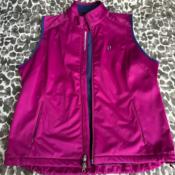 Zero Restriction zip front sleeveless Vest Sz XL - Picture 1 of 7